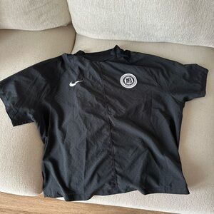 Nike Football Club Black Mesh Top